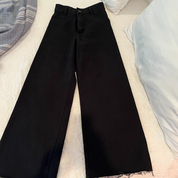 Zara Pants - Zara High Wasted Black Pants Size XS